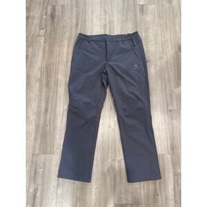 CAMEL CROWN Men’s Waterproof Windproof Softshell Fleece Lined Pants Size Large